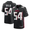 Atlanta Falcons Brandon Dorlus Nike Black Team Game Jersey product image 1, provided for visual reference and product detail