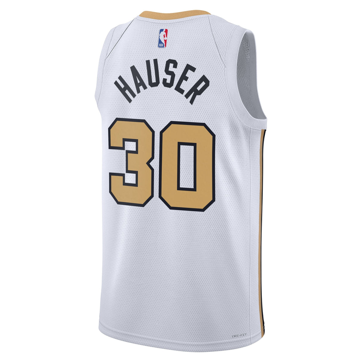 Boston Celtics Nike 2025/26 City Edition Swingman Jersey - White - Sam Hauser - Unisex product image 4, provided for visual