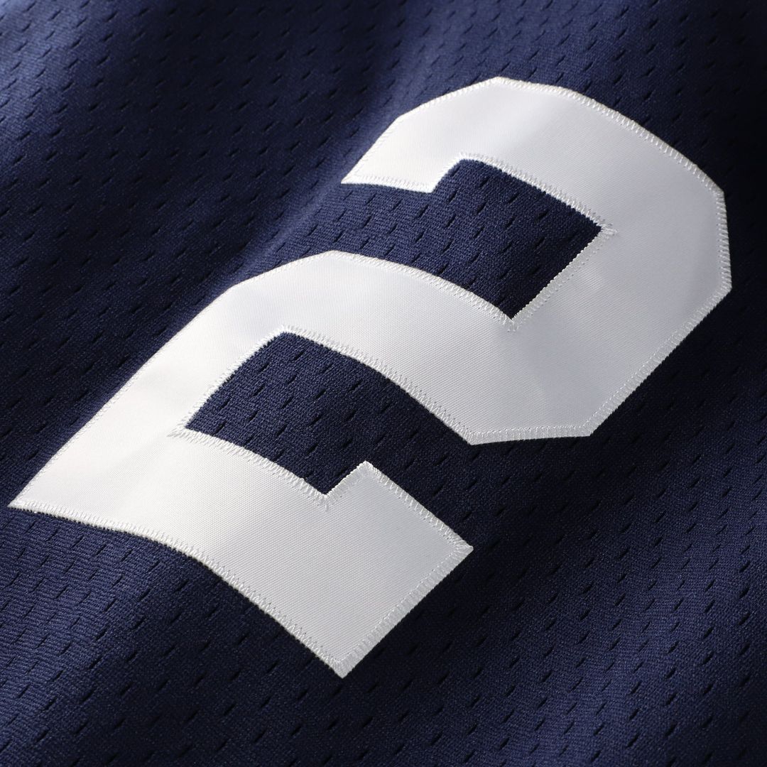 New York Yankees Derek Jeter Mitchell & Ness Navy Big & Tall Batting Practice Replica Player Jersey product image 5,