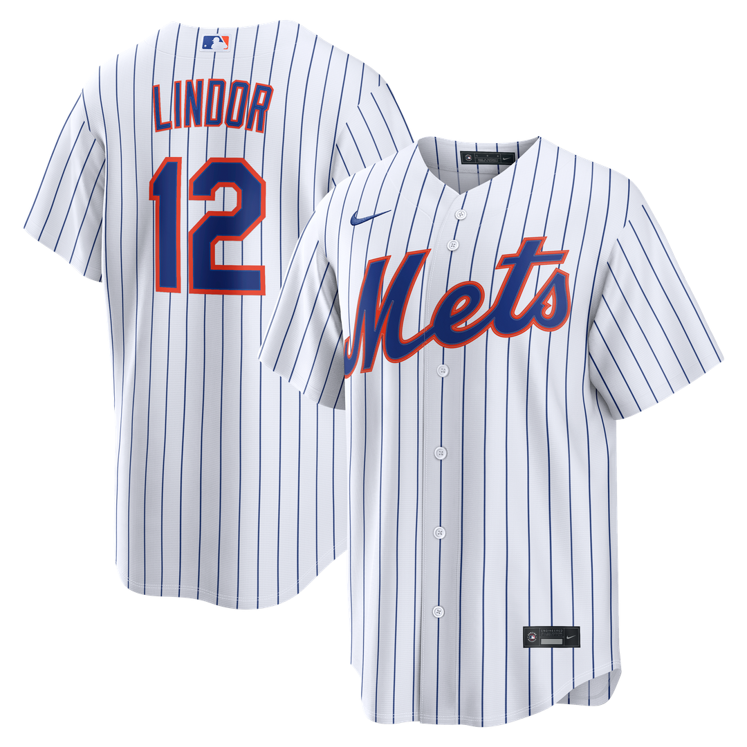 New York Mets Francisco Lindor Nike Black Alternate Replica Jersey product image 7, provided for visual reference and