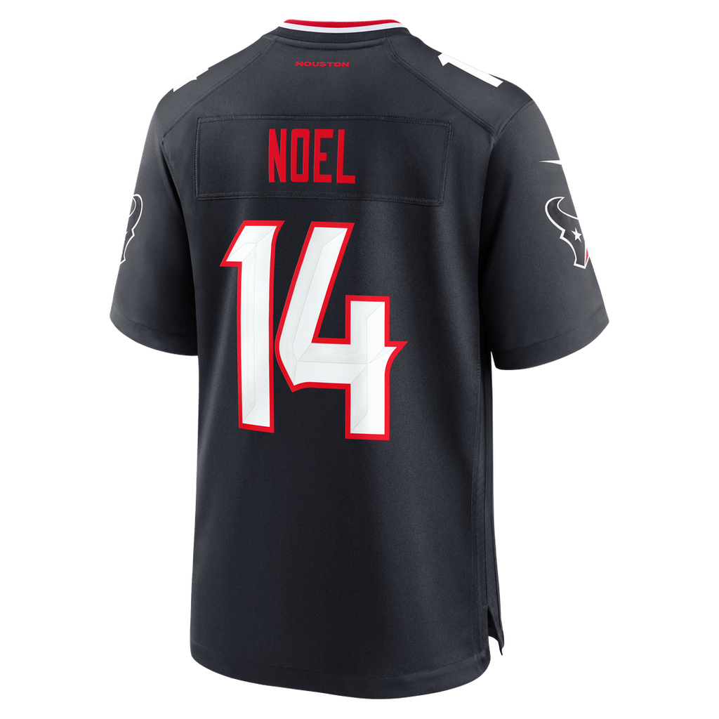 Houston Texans Jaylin Noel Nike Navy Team Game Jersey product image 3, provided for visual reference and product detail