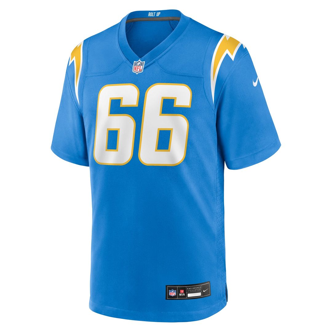 Los Angeles Chargers Bobby Hart Nike Powder Blue Team Game Jersey product image 2, provided for visual reference and product