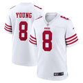 San Francisco 49ers Steve Young Nike White Retired Player Game Jersey product image 1, provided for visual reference and