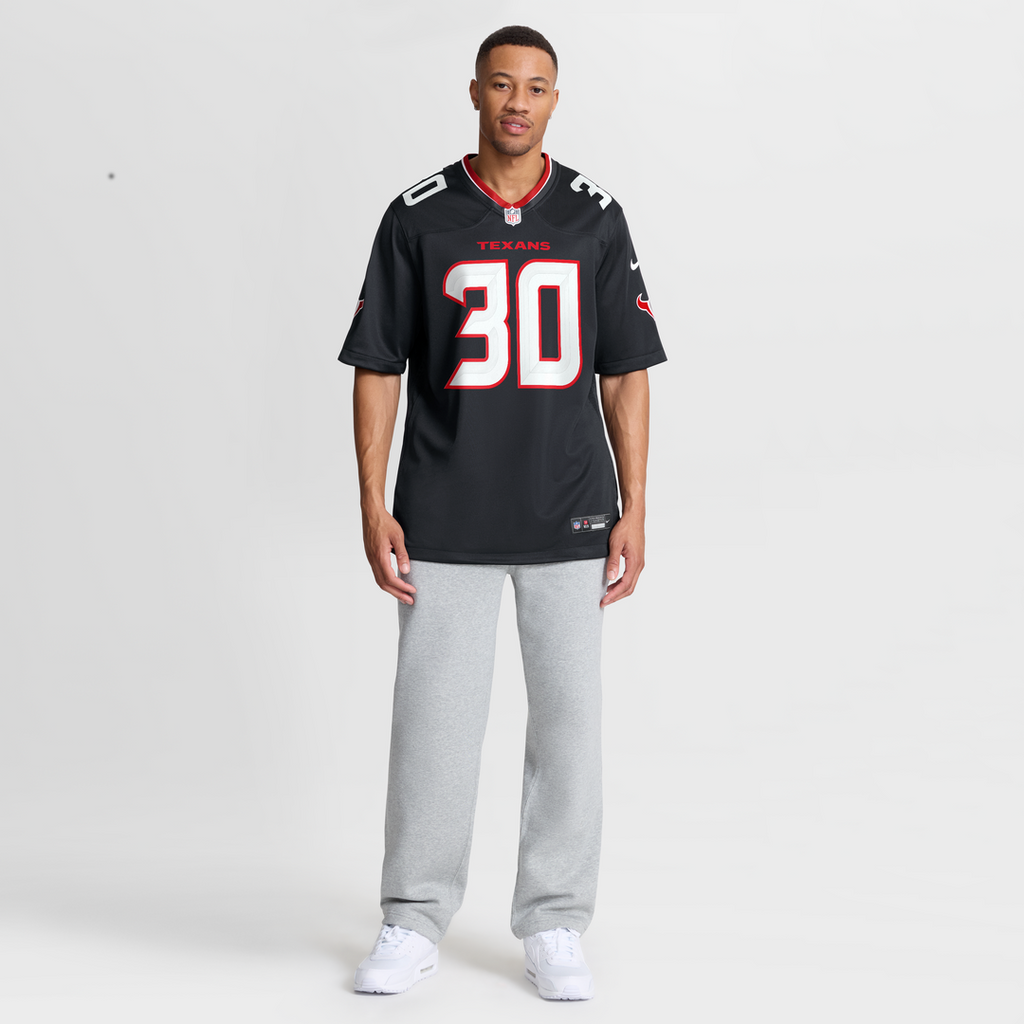 Houston Texans Brandon Codrington Nike Navy Team Game Jersey product image 4, provided for visual reference and product
