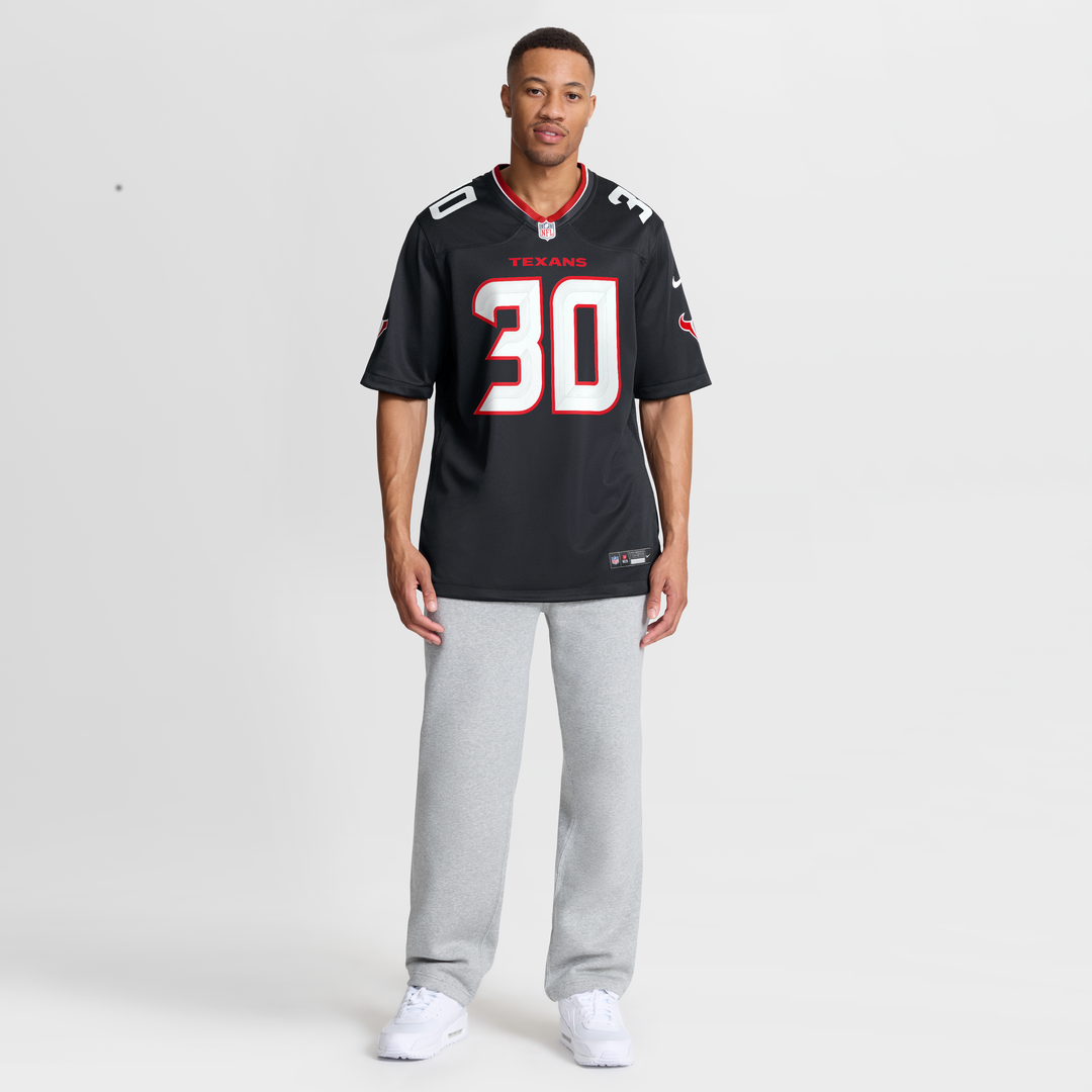 Houston Texans Brandon Codrington Nike Navy Team Game Jersey product image 4, provided for visual reference and product