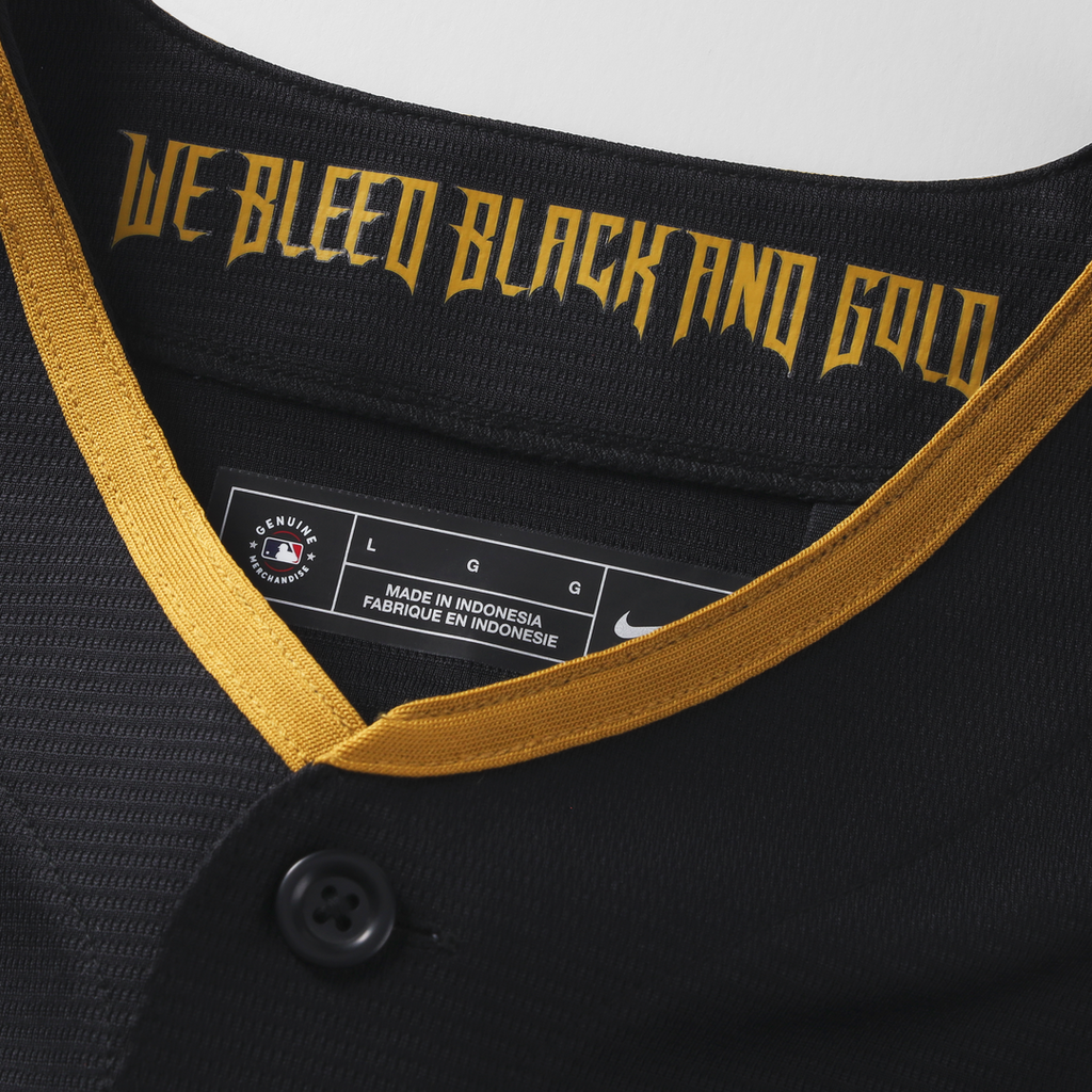 Pittsburgh Pirates Konnor Griffin Nike Black 2026 City Connect Stadium Jersey product image 4, provided for visual reference