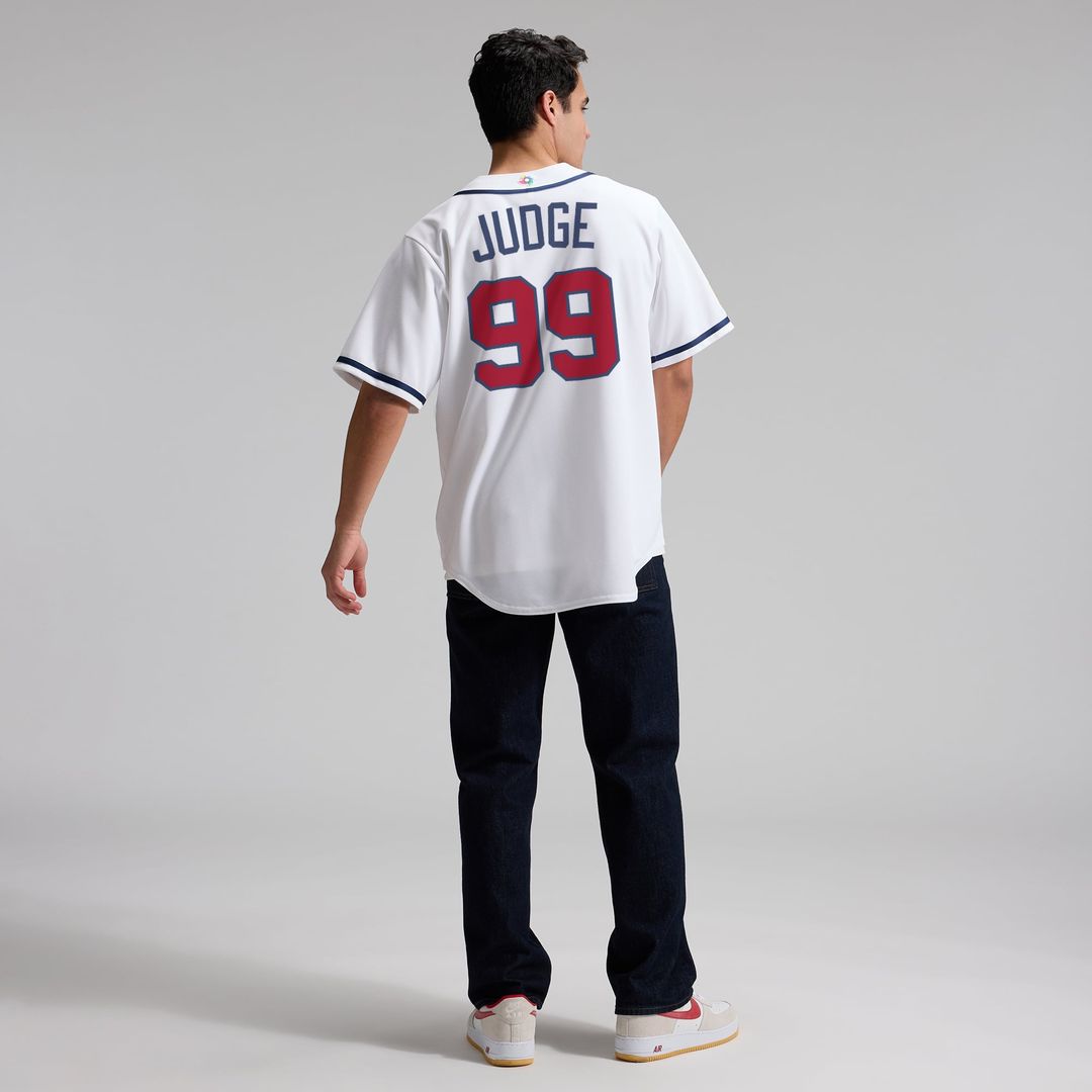 USA Baseball Aaron Judge Nike White 2026 World Baseball Classic Home Stadium Jersey product image 5, provided for visual