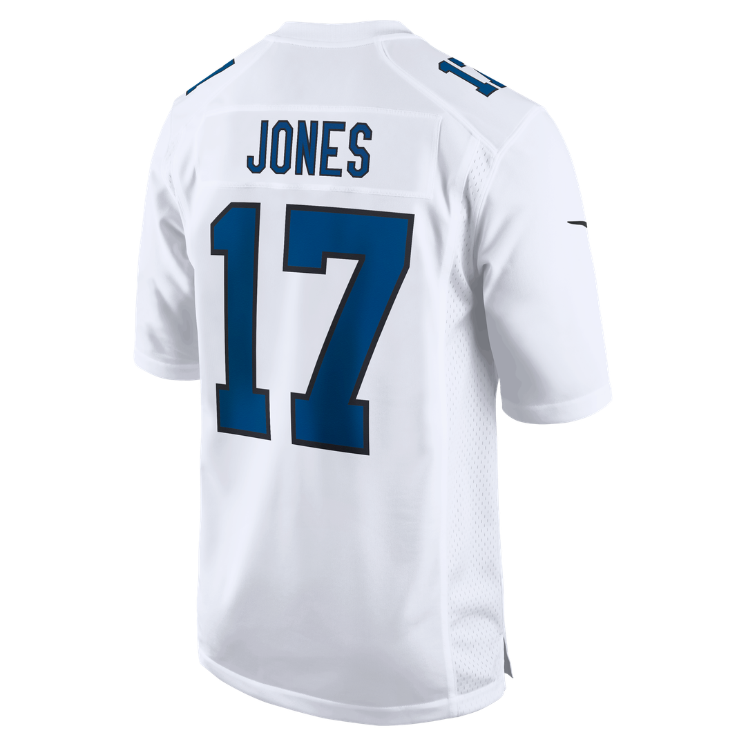 Indianapolis Colts Daniel Jones Nike Tundra White Fashion Game Jersey product image 6, provided for visual reference and