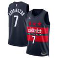 Washington Wizards Jordan Brand Statement Edition Swingman Jersey - Navy - Bub Carrington product image 1, provided for