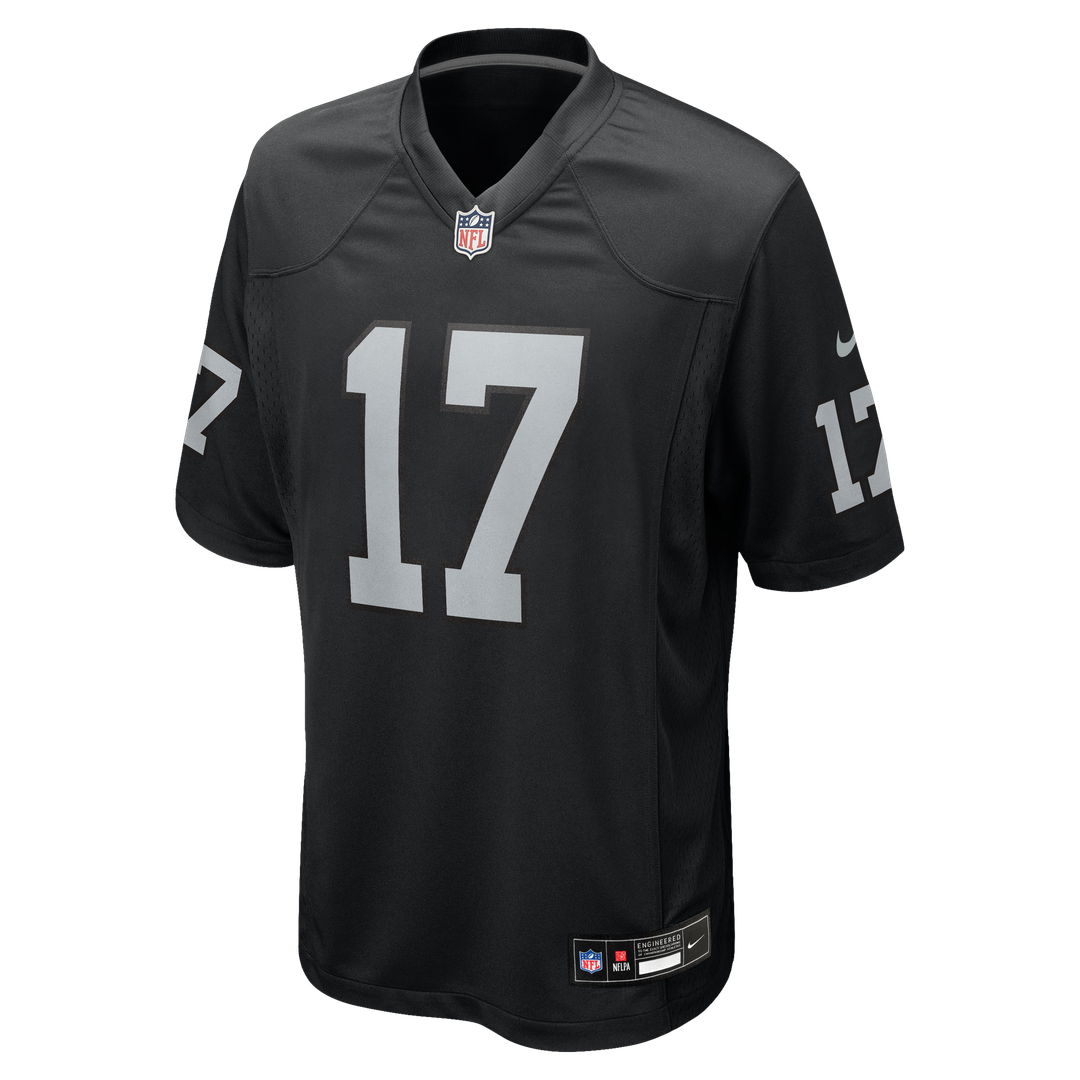 Las Vegas Raiders Nakobe Dean Nike Black Team Game Jersey product image 2, provided for visual reference and product detail