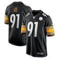 Pittsburgh Steelers Logan Lee Nike Black Game Jersey product image 1, provided for visual reference and product detail review