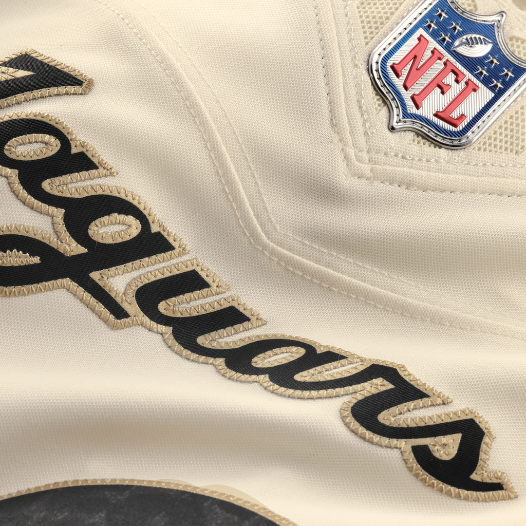 Jacksonville Jaguars Josh Hines-Allen Nike Natural 2026 Rivalries Collection Stitched Limited Jersey product image 5,