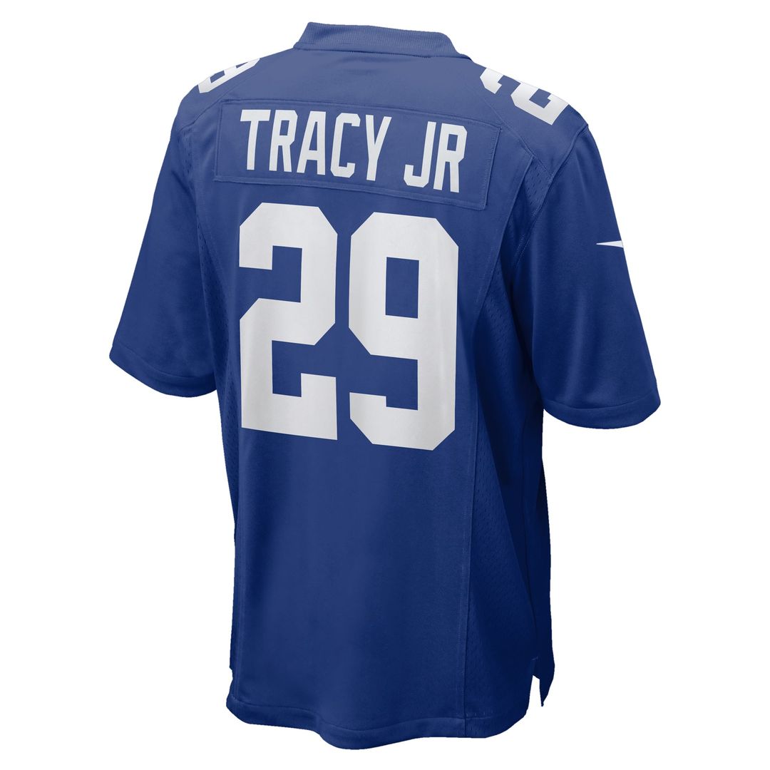 New York Giants Tyrone Tracy Jr. Nike Royal Team Game Jersey product image 3, provided for visual reference and product