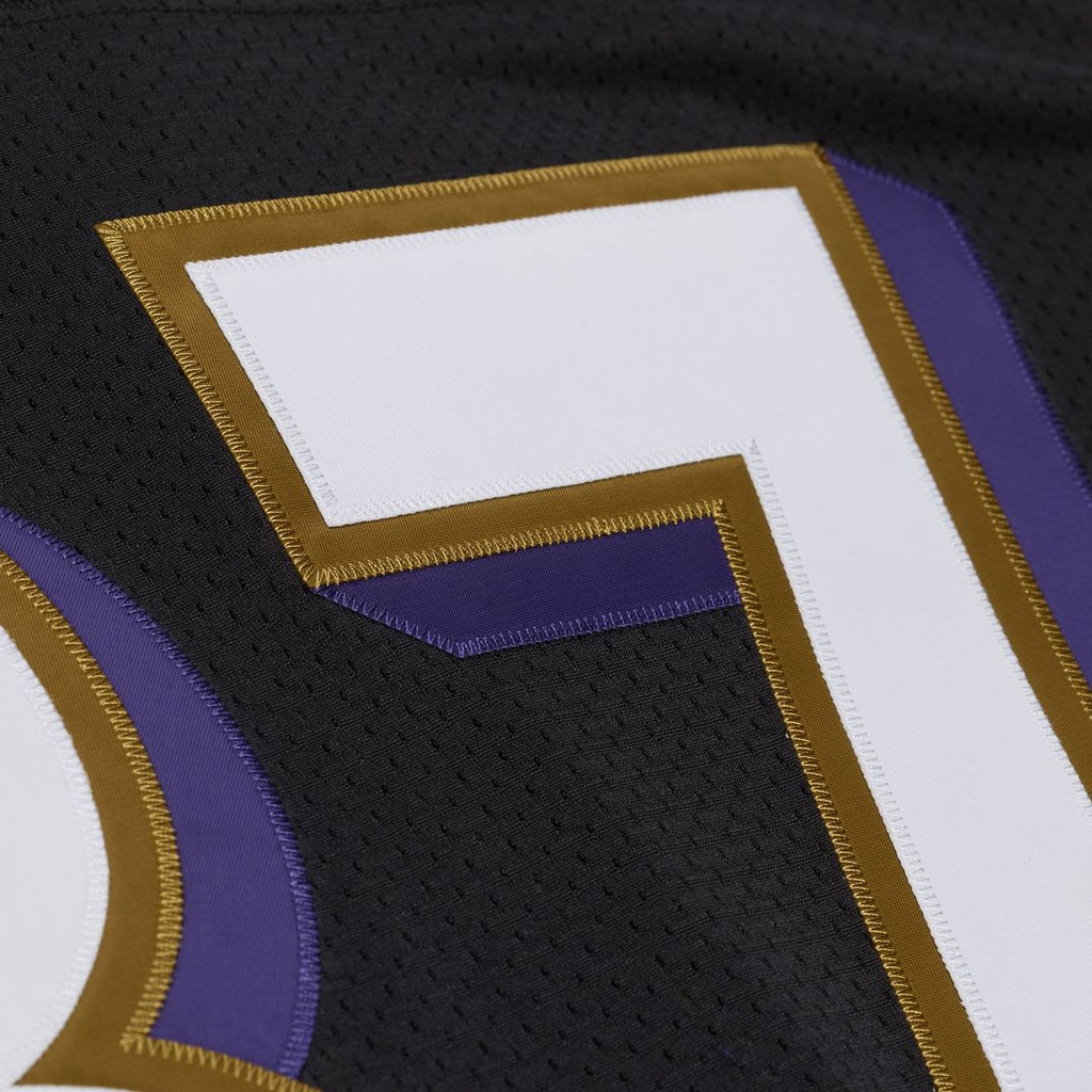Baltimore Ravens Deion Sanders Mitchell & Ness Black 2005 Authentic Throwback Jersey product image 9, provided for visual