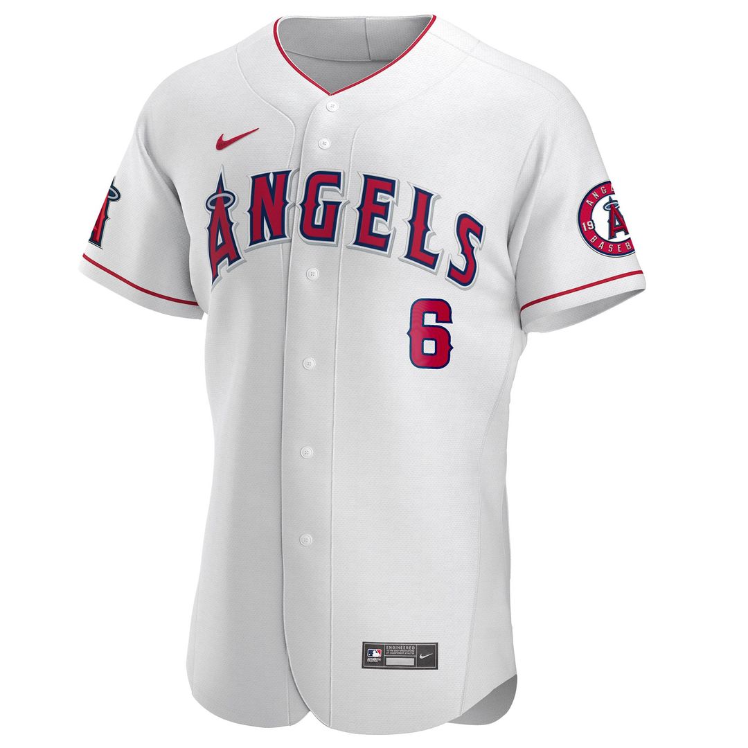 Los Angeles Angels Anthony Rendon Nike White Authentic Player Jersey product image 2, provided for visual reference and