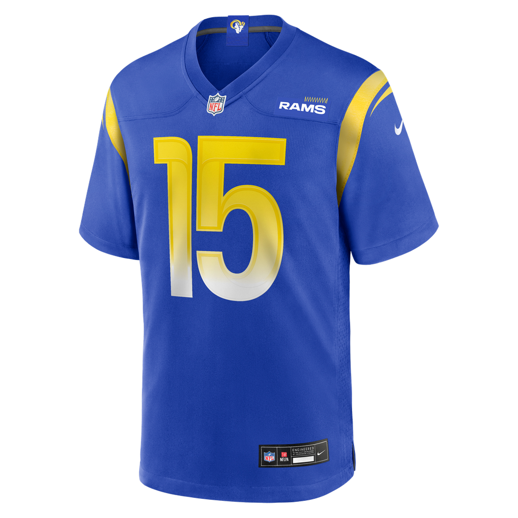 Los Angeles Rams Konata Mumpfield Nike Royal Team Game Jersey product image 2, provided for visual reference and product