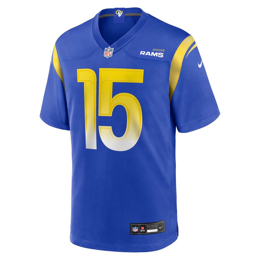 Los Angeles Rams Konata Mumpfield Nike Royal Team Game Jersey product image 2, provided for visual reference and product