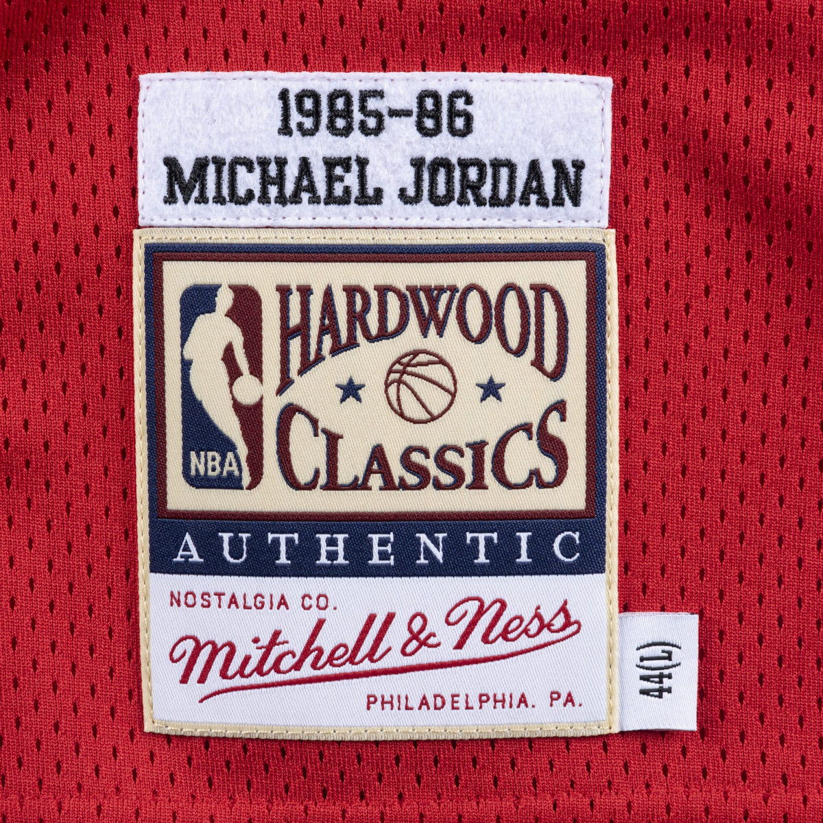 Chicago Bulls Mitchell & Ness Authentic Jersey Michael Jordan 1984-85 product image 8, provided for visual reference and