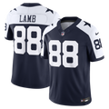 Dallas Cowboys CeeDee Lamb Nike Navy Alternate Vapor F.U.S.E. Stitched Limited Jersey product image 1, provided for visual