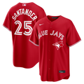 Toronto Blue Jays Anthony Santander Nike Red Canada Day Replica Jersey product image 1, provided for visual reference and