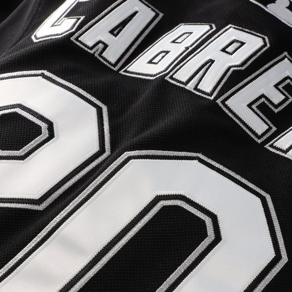 Miami Marlins Miguel Cabrera Mitchell & Ness Black Big & Tall Cooperstown Mesh Batting Practice Jersey product image 5,
