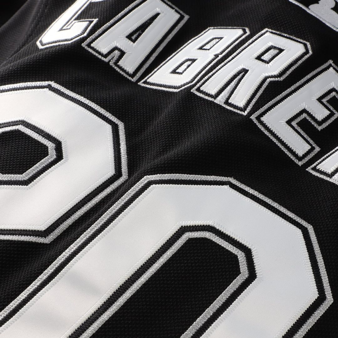 Miami Marlins Miguel Cabrera Mitchell & Ness Black Big & Tall Cooperstown Mesh Batting Practice Jersey product image 5,