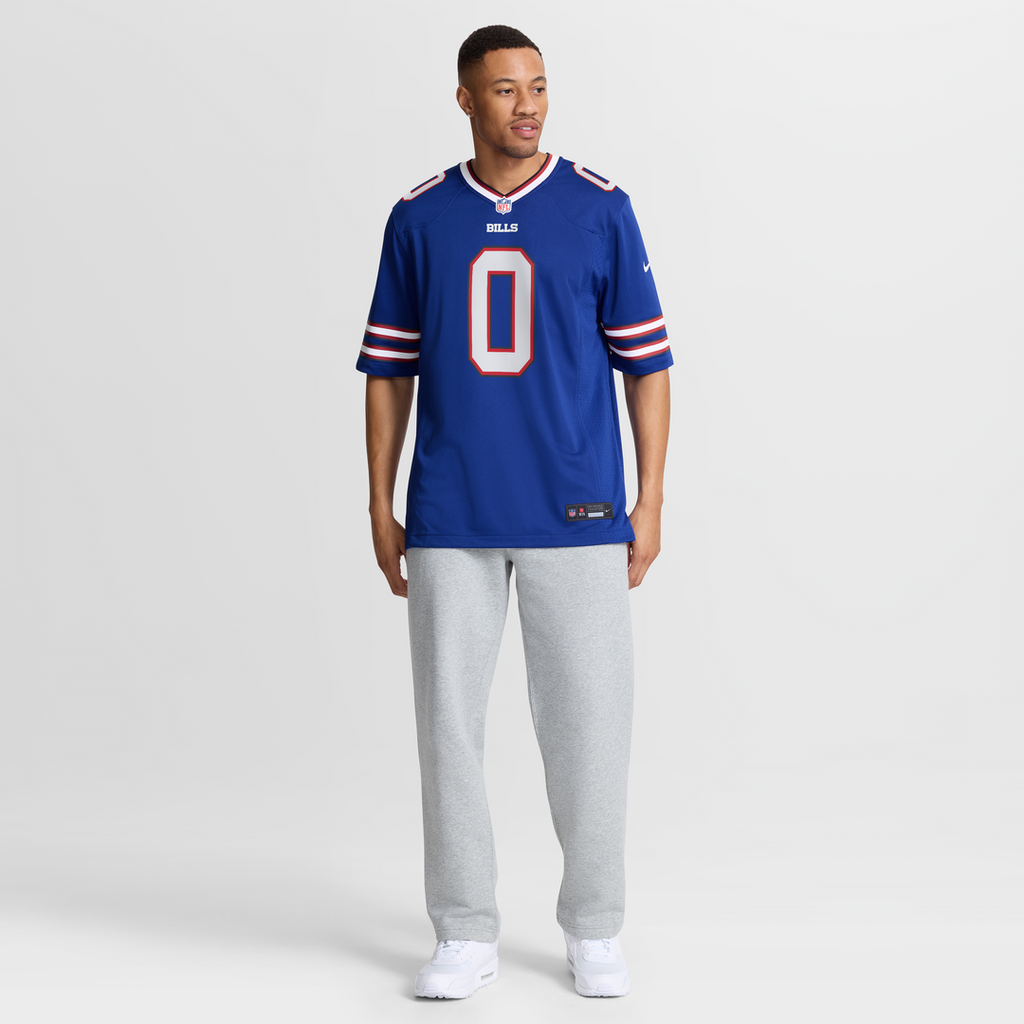 Buffalo Bills Keon Coleman Nike Gray Nickel City Game Jersey product image 19, provided for visual reference and product