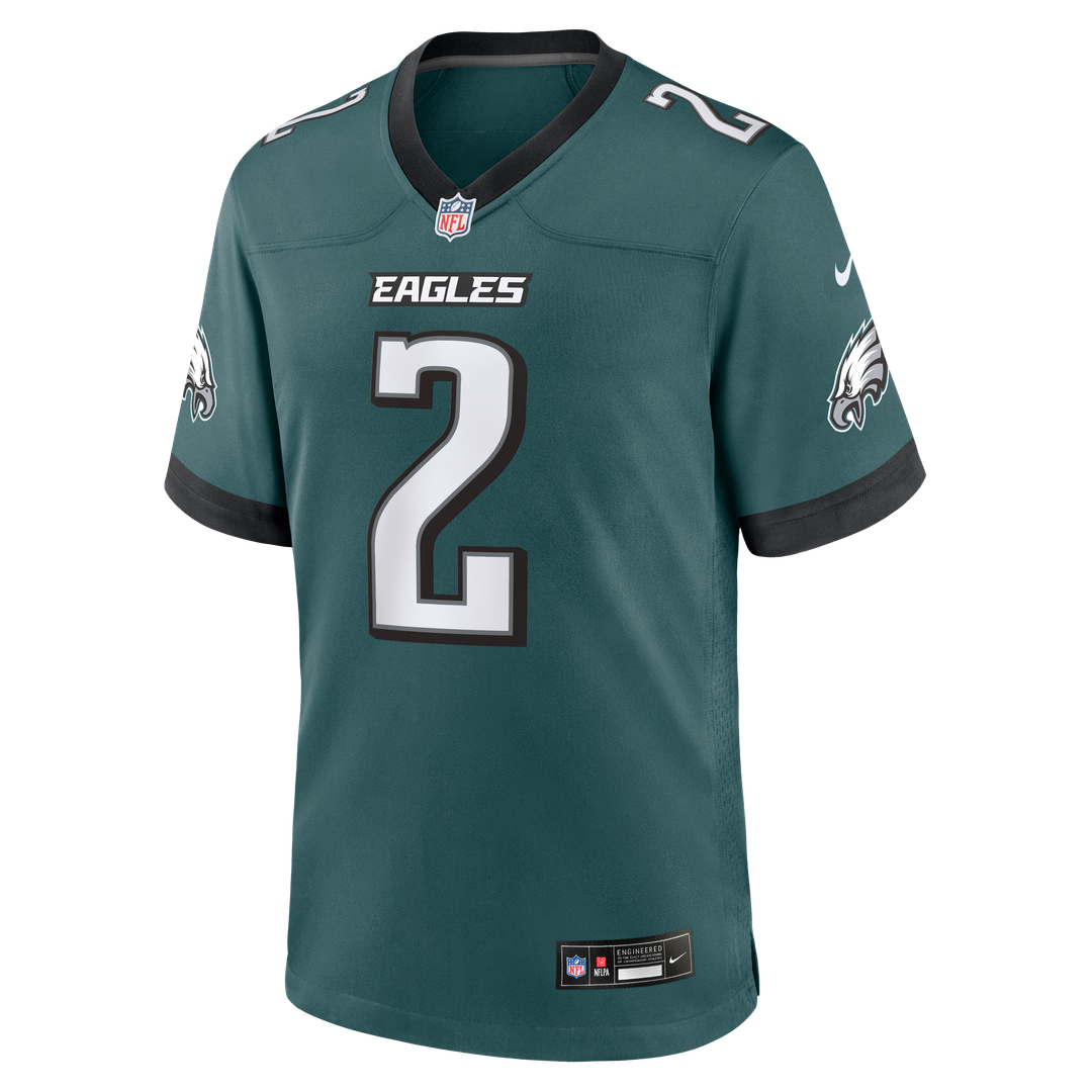 Philadelphia Eagles Tariq Woolen Nike Kelly Green Alternate Game Jersey product image 14, provided for visual reference and