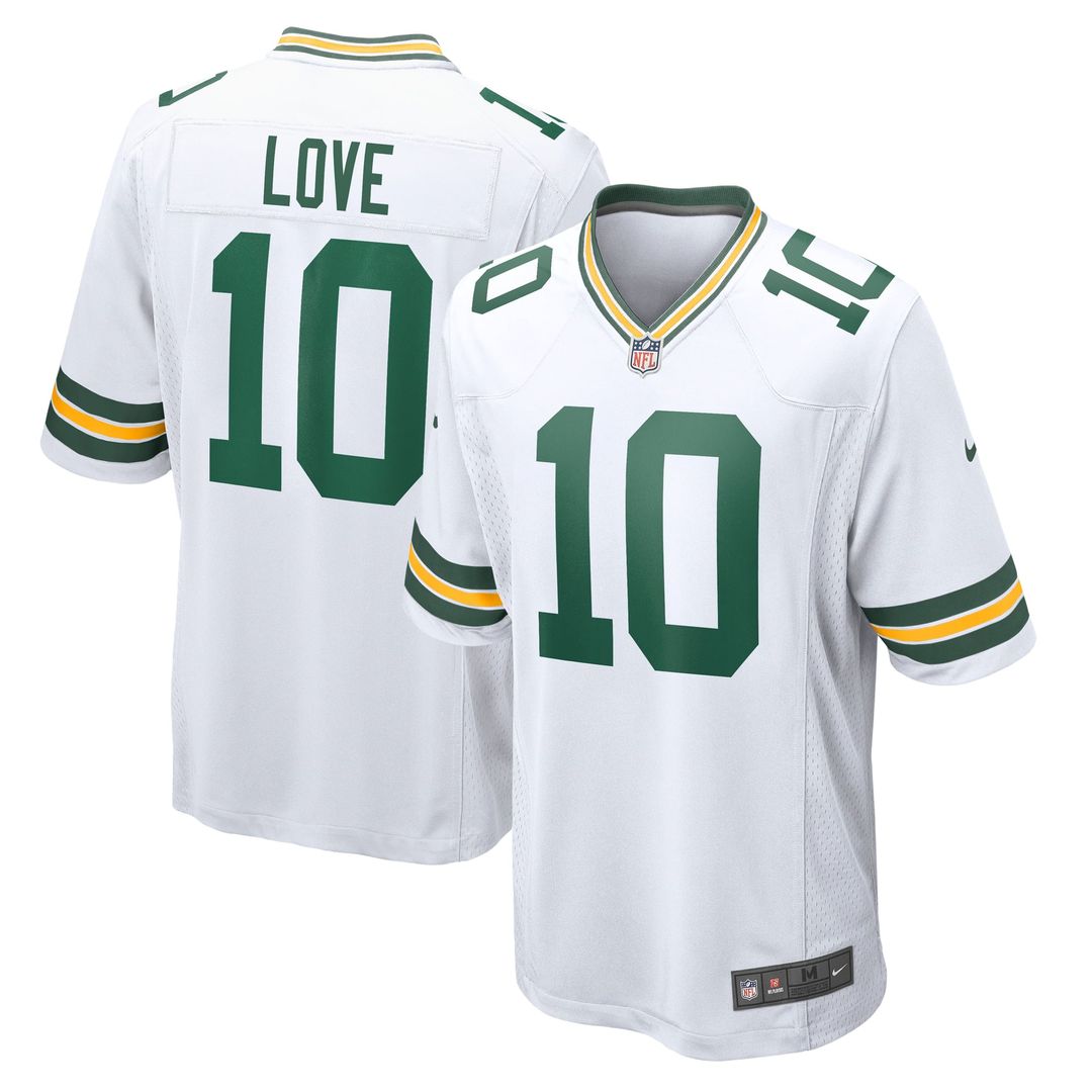 Green Bay Packers Jordan Love Nike Green Player Game Jersey product image 40, provided for visual reference and product