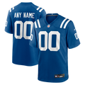 Nike Indianapolis Colts Royal Custom Game Jersey product image 1, provided for visual reference and product detail review