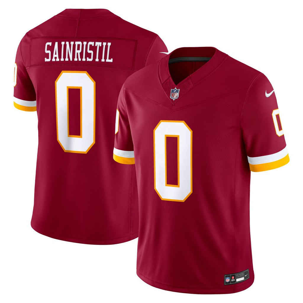 Washington Commanders Mike Sainristil Nike Burgundy Team Vapor F.U.S.E. Stitched Limited Jersey product image 1, provided