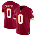 Washington Commanders Mike Sainristil Nike Burgundy Team Vapor F.U.S.E. Stitched Limited Jersey product image 1, provided