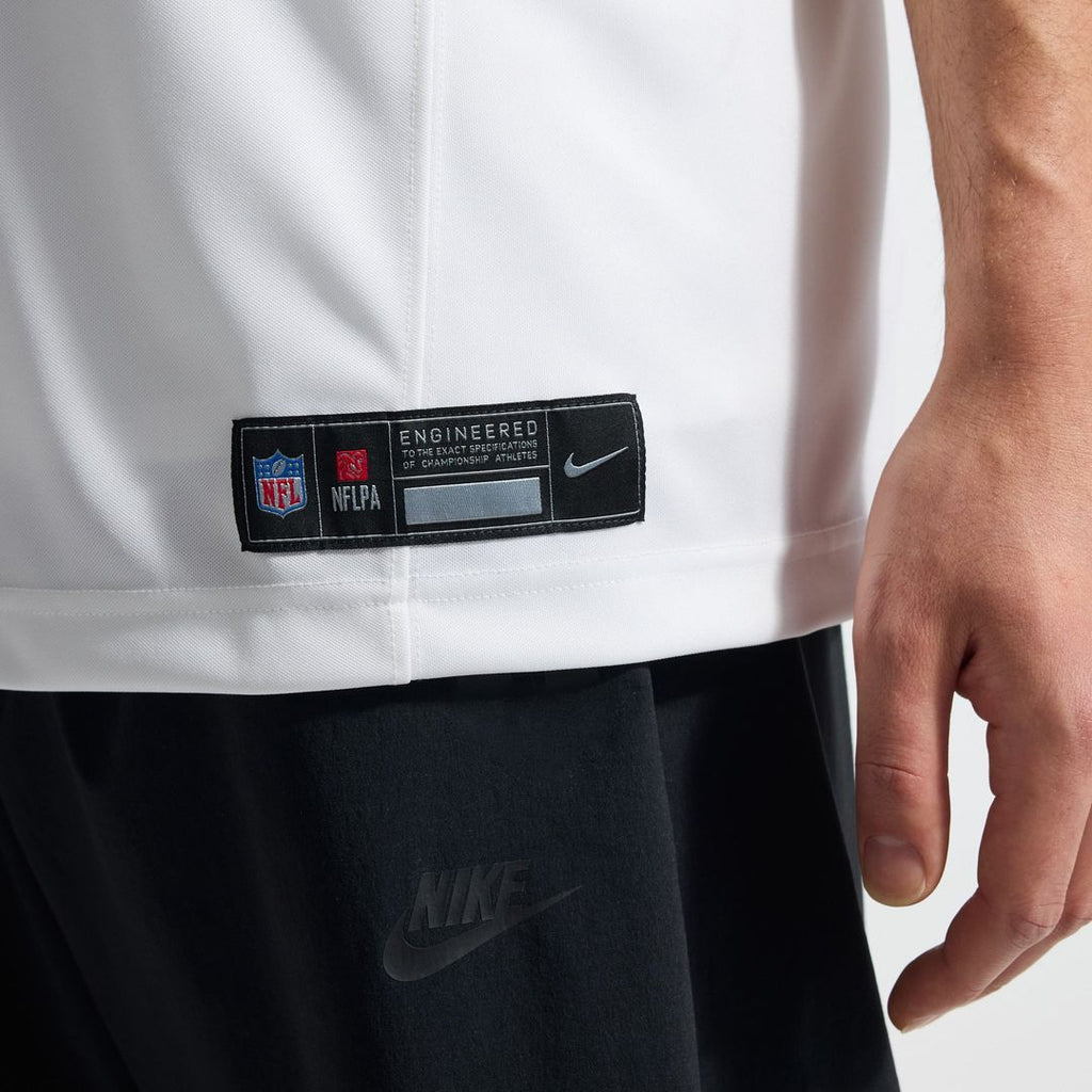 Washington Commanders Jayden Daniels Nike White Vapor F.U.S.E. Stitched Limited Jersey product image 10, provided for visual