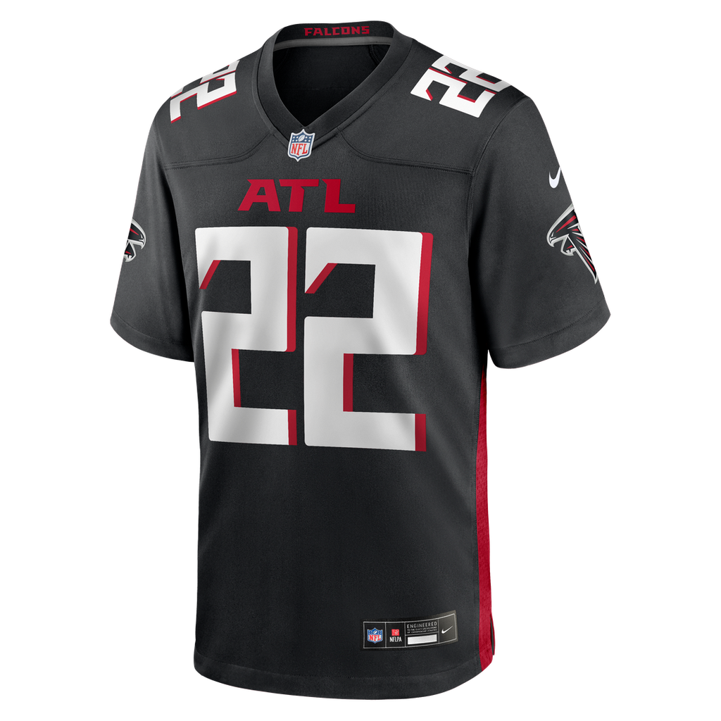 Atlanta Falcons Clark Phillips III Nike Black Team Game Jersey product image 2, provided for visual reference and product