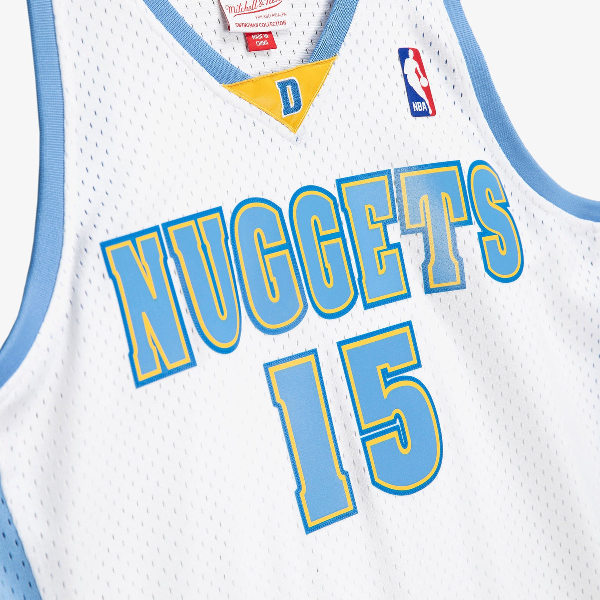 Denver Nuggets Mitchell & Ness Carmelo Anthony 2006 Swingman Authentic Jersey - White product image 6, provided for visual
