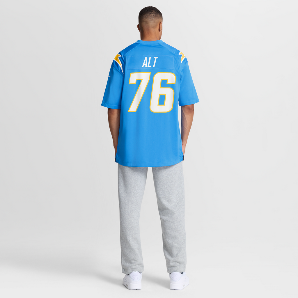 Los Angeles Chargers Joe Alt Nike Navy Alternate Super Chargers Game Player Jersey product image 14, provided for visual