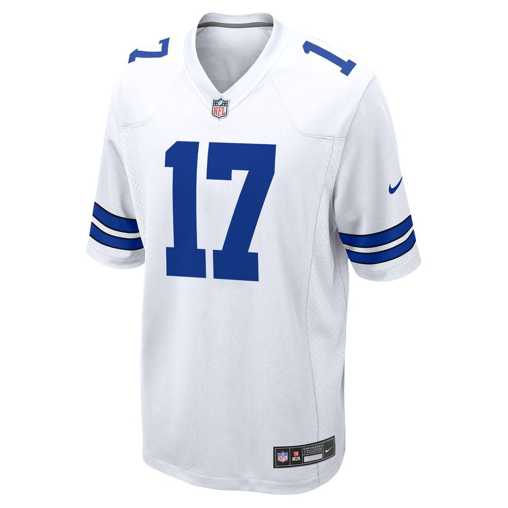 Dallas Cowboys Brandon Aubrey Nike White Game Jersey product image 5, provided for visual reference and product detail review