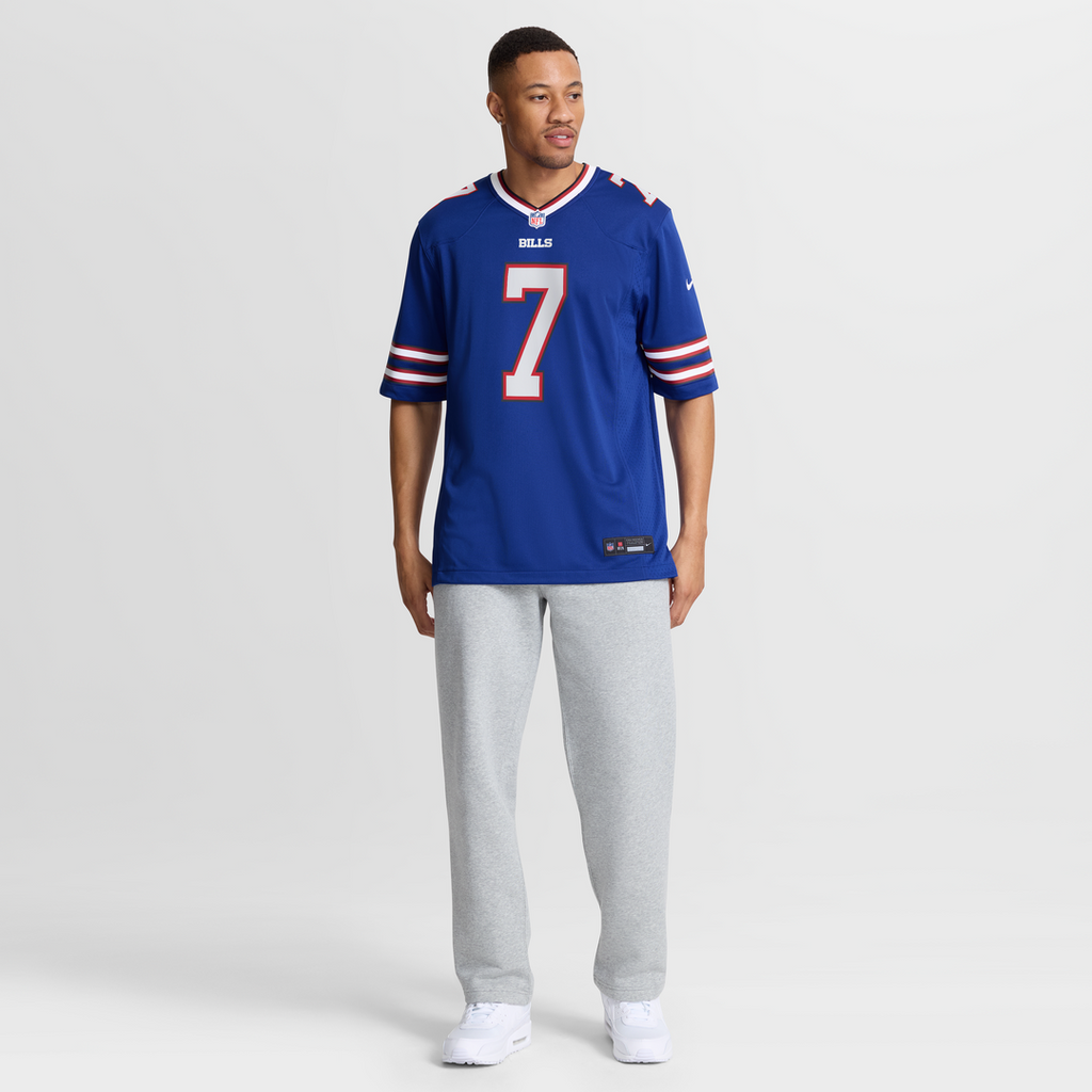 Buffalo Bills Ray Davis Nike Royal Team Game Jersey product image 4, provided for visual reference and product detail review