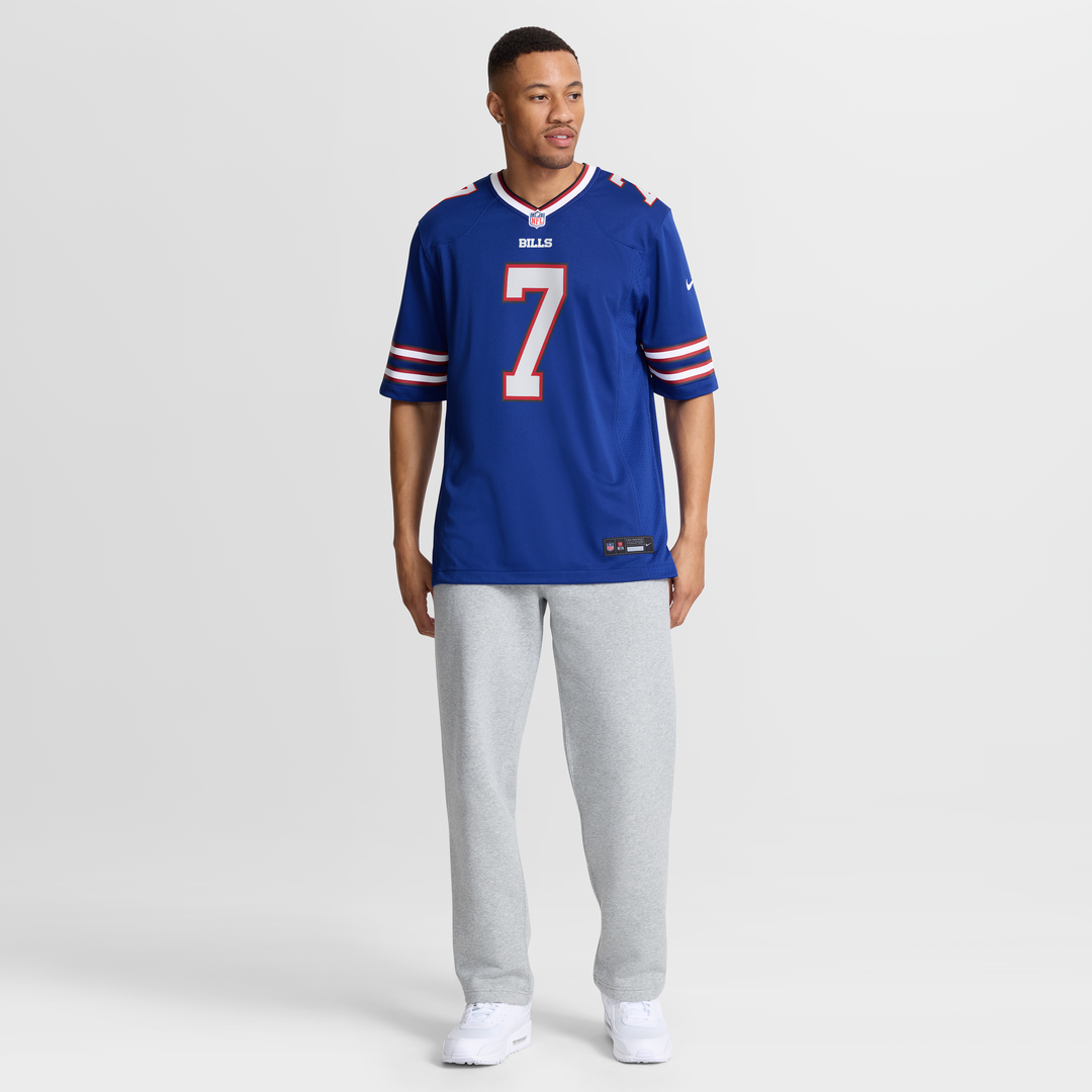 Buffalo Bills Ray Davis Nike Royal Team Game Jersey product image 4, provided for visual reference and product detail review