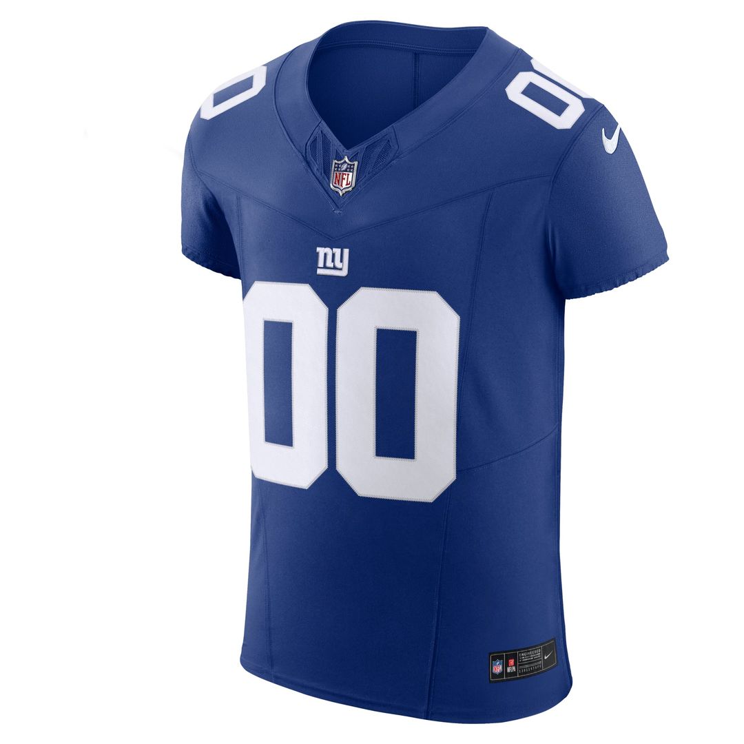 New York Giants Nike Royal Vapor F.U.S.E. Elite Custom Jersey product image 2, provided for visual reference and product