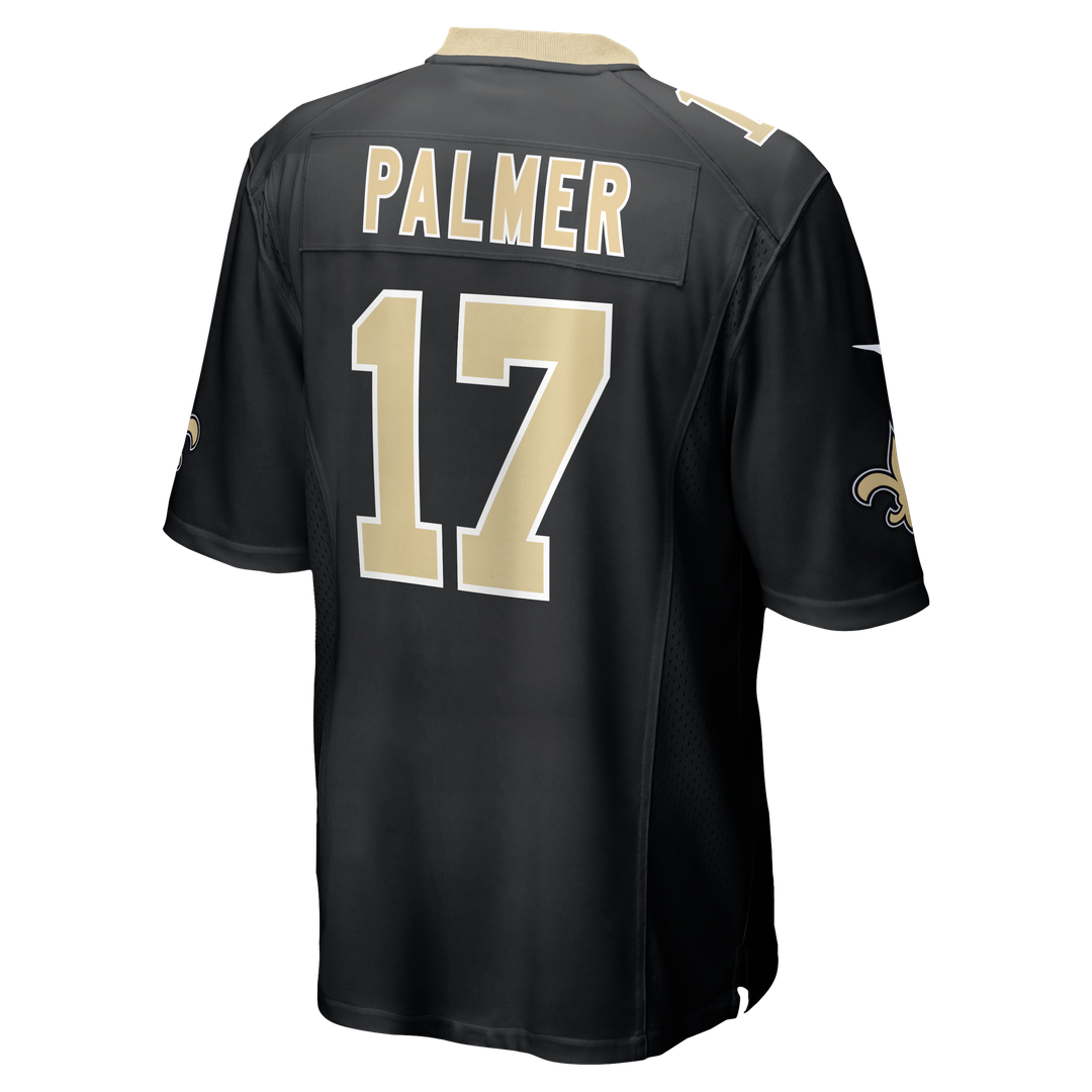 New Orleans Saints Trey Palmer Nike Black Team Game Jersey product image 3, provided for visual reference and product detail