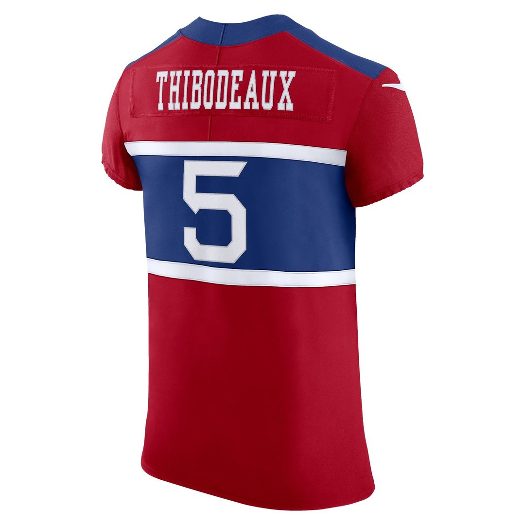 New York Giants Kayvon Thibodeaux Nike Red Alternate Vapor F.U.S.E. Elite Jersey product image 7, provided for visual
