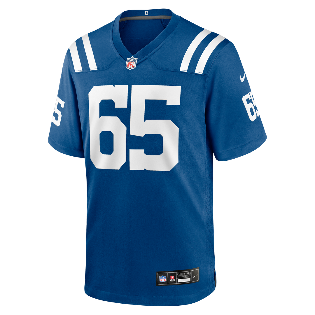 Indianapolis Colts Jimmy Morrissey Nike Royal Team Game Jersey product image 2, provided for visual reference and product