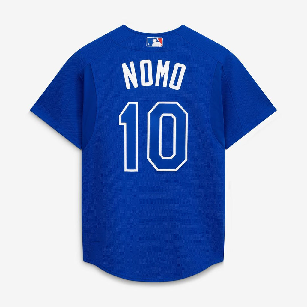 Los Angeles Dodgers Hideo Nomo Mitchell & Ness Royal Cooperstown Collection 2004 Batting Practice Jersey product image 3,