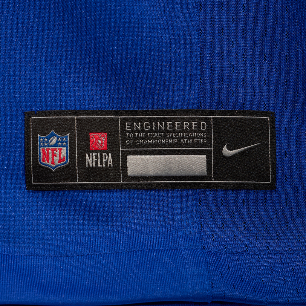 Buffalo Bills Landon Jackson Nike Royal Team Game Jersey product image 6, provided for visual reference and product detail