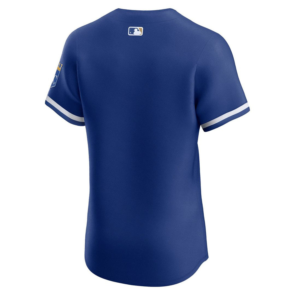 Kansas City Royals Nike White Home Elite Jersey product image 9, provided for visual reference and product detail review