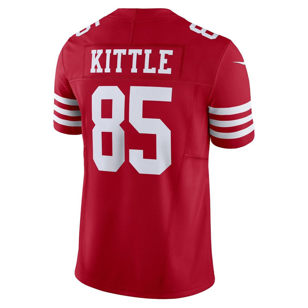 San Francisco 49ers George Kittle Nike Scarlet Vapor F.U.S.E. Limited Jersey product image 3, provided for visual reference