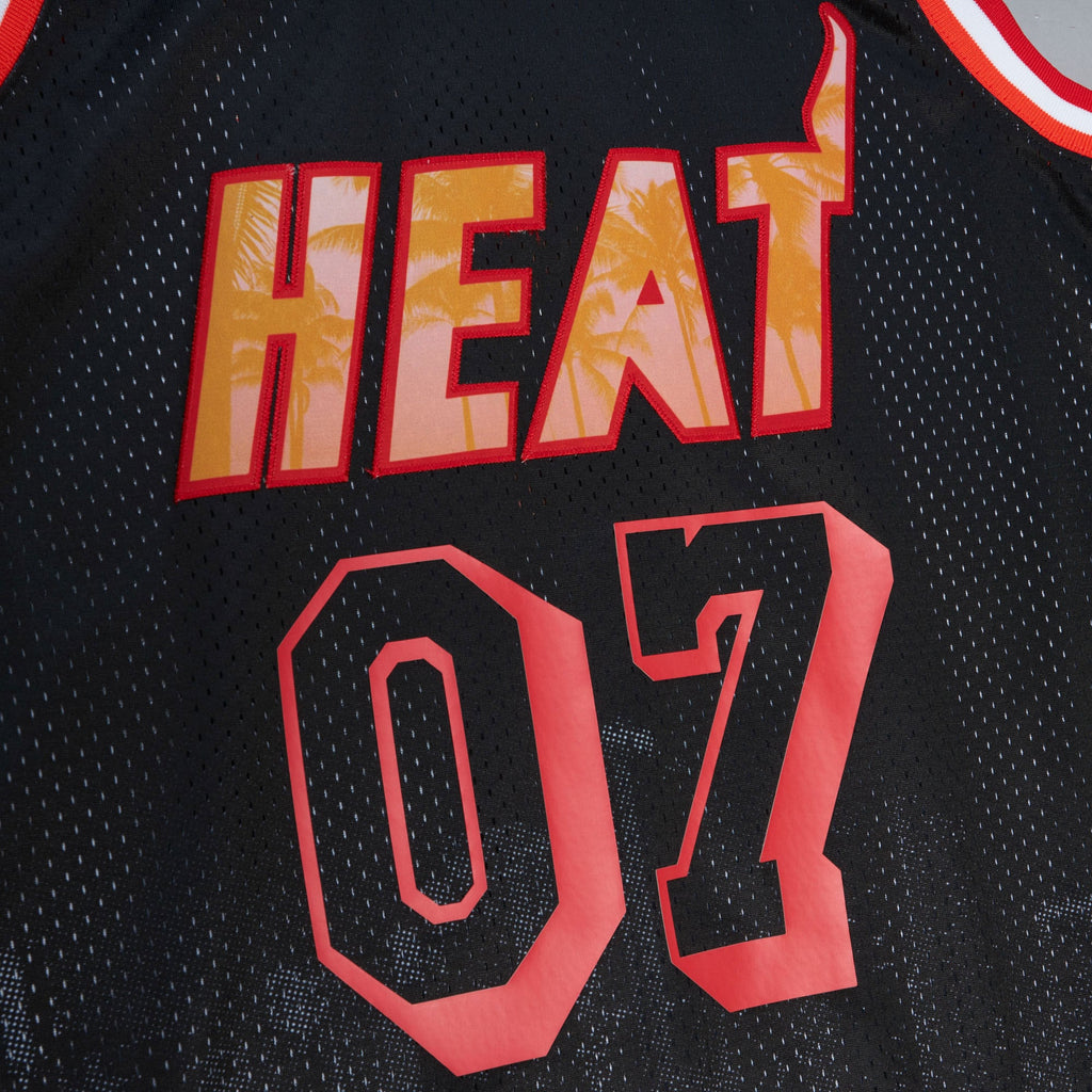 Miami Heat Mitchell & Ness M&N x Nicky Jam Swingman Jersey product image 4