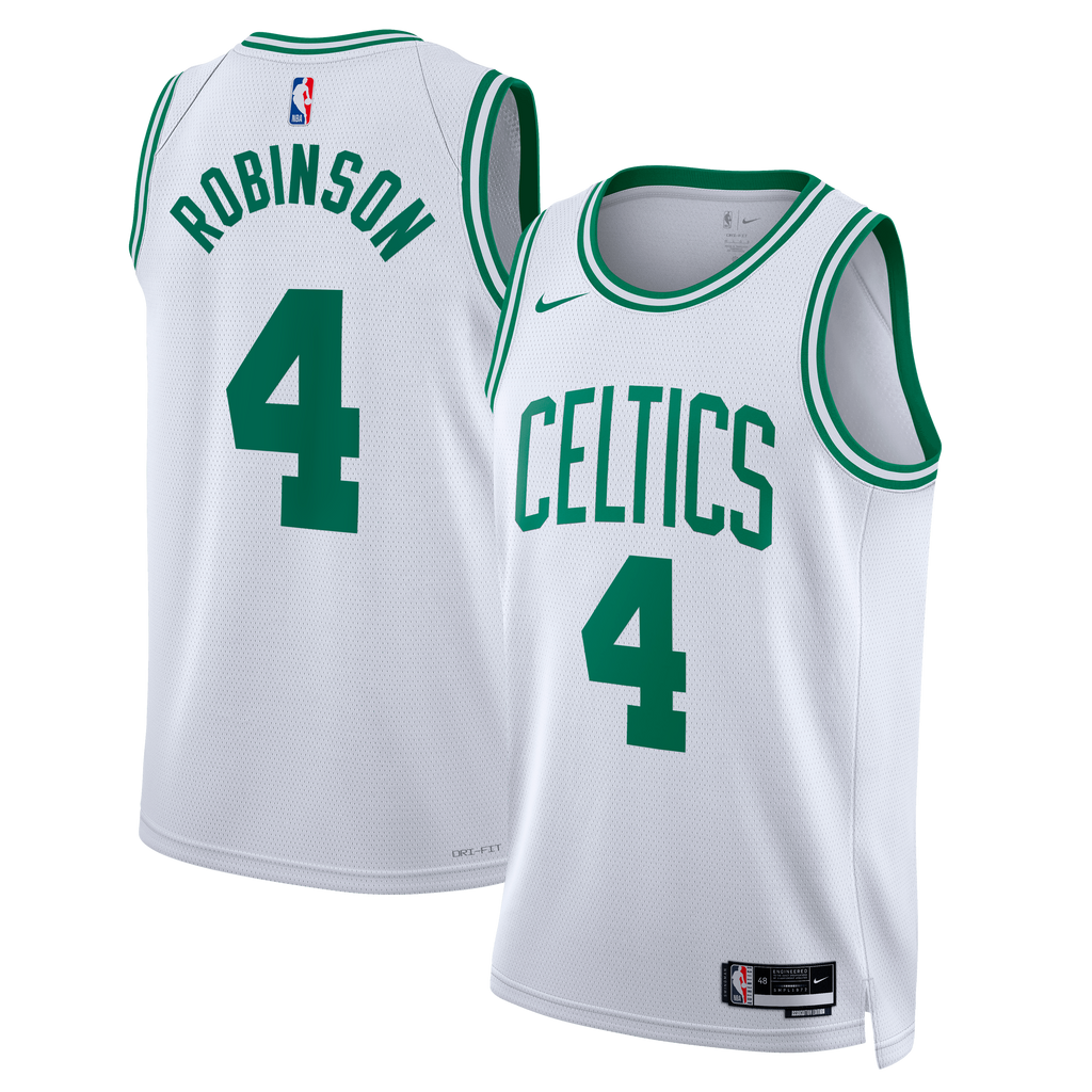 Boston Celtics Association Edition Swingman Jersey - White - Mitchell Robinson - Unisex product image 2, provided for visual