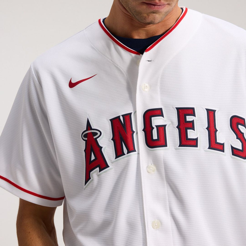 Los Angeles Angels Nike White Home Replica Team Jersey product image 17, provided for visual reference and product detail